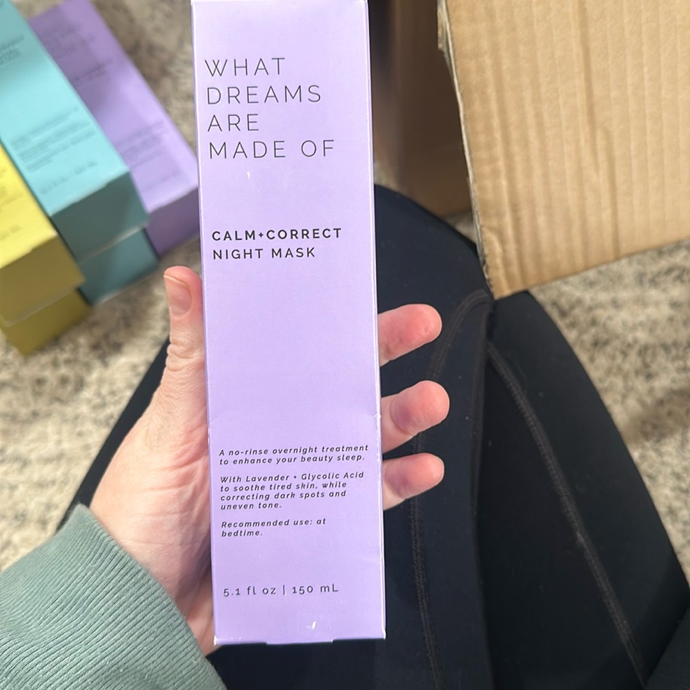 Sun & moon CALM + CORRECT | NIGHT MASK